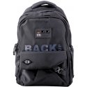 Lean City School Backpack 6 Pockets Black 23L Lean City School Backpack 6 Pockets Black 23L