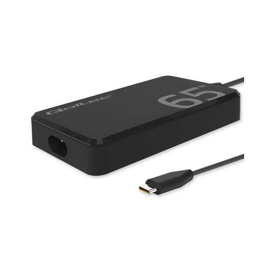 Qoltec Laptop charger Qoltec 52421 65W
