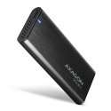Axagon EEM2-SBC externes Gehäuse für M.2 SSDs USB-C 3.2 Gen 2 - schwarz SSD korpusas Juoda Axagon EEM2-SBC externes Gehäuse für M.2 SSDs USB-C 3.2 Gen 2 - schwarz SSD korpusas Juoda