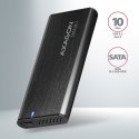Axagon EEM2-SBC externes Gehäuse für M.2 SSDs USB-C 3.2 Gen 2 - schwarz SSD korpusas Juoda Axagon EEM2-SBC externes Gehäuse für M.2 SSDs USB-C 3.2 Gen 2 - schwarz SSD korpusas Juoda