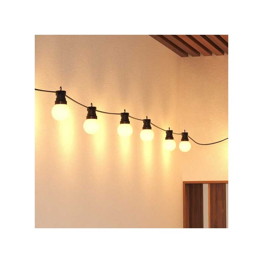 Atmosphera Solar LED -seppele, SOA, 10 lamppua, 8 m
