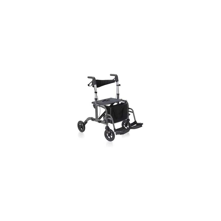 Uniprodo Rehabilitation Walker 2 in 1