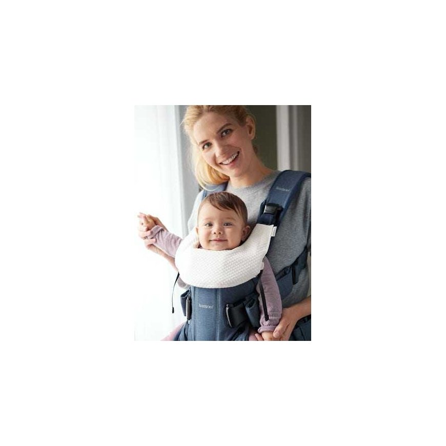 BABYBJORN baby carrier bib, white, 030121A