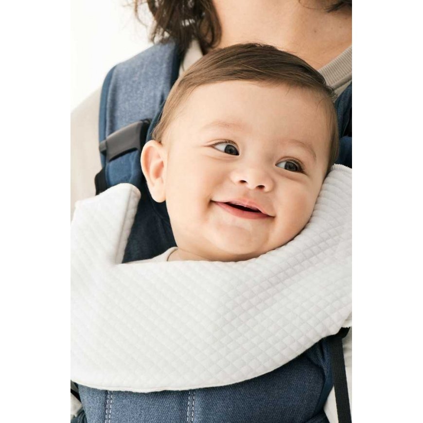 BABYBJORN baby carrier bib, white, 030121A – 2
