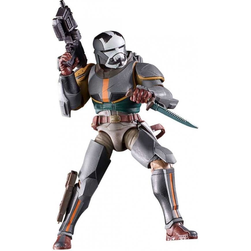 Hasbro Star Wars The Bad Batch Wrecker -figuuri Mercenary Gear 15cm – 4