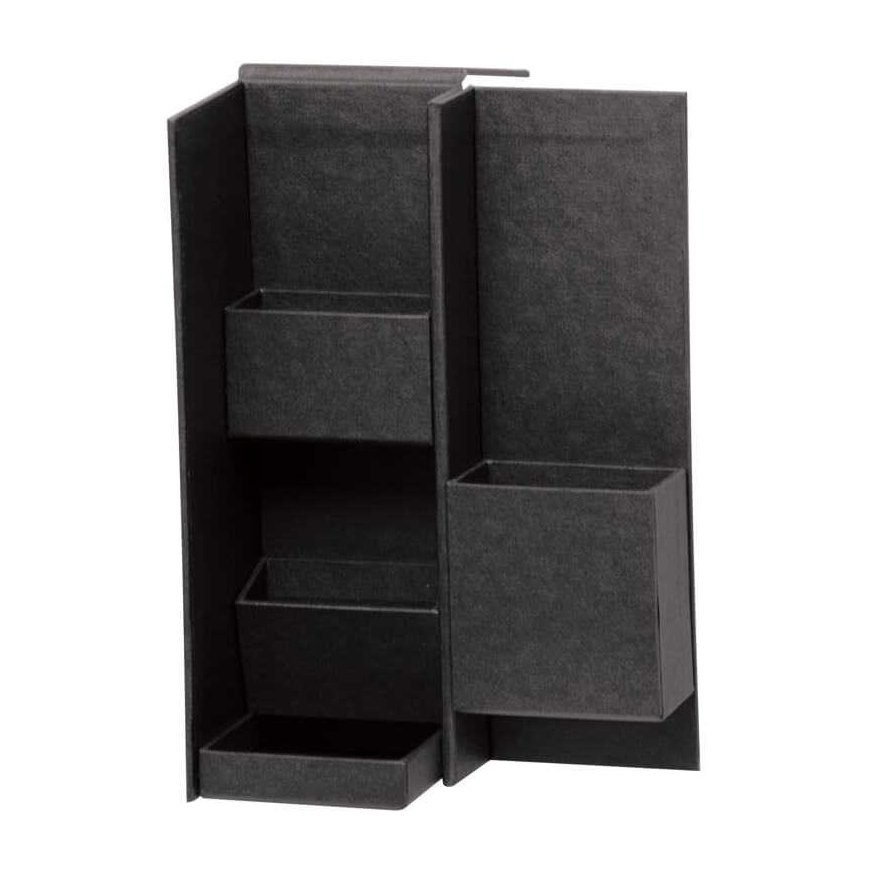 Raštinės priemonių dėklas "LIFESTYLE TOOL", juodas S LST-B01-BK