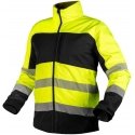 Neo Tools Yellow work softshell jacket with reflectors, size XXL Neo Tools Yellow work softshell jacket with reflectors, size XXL