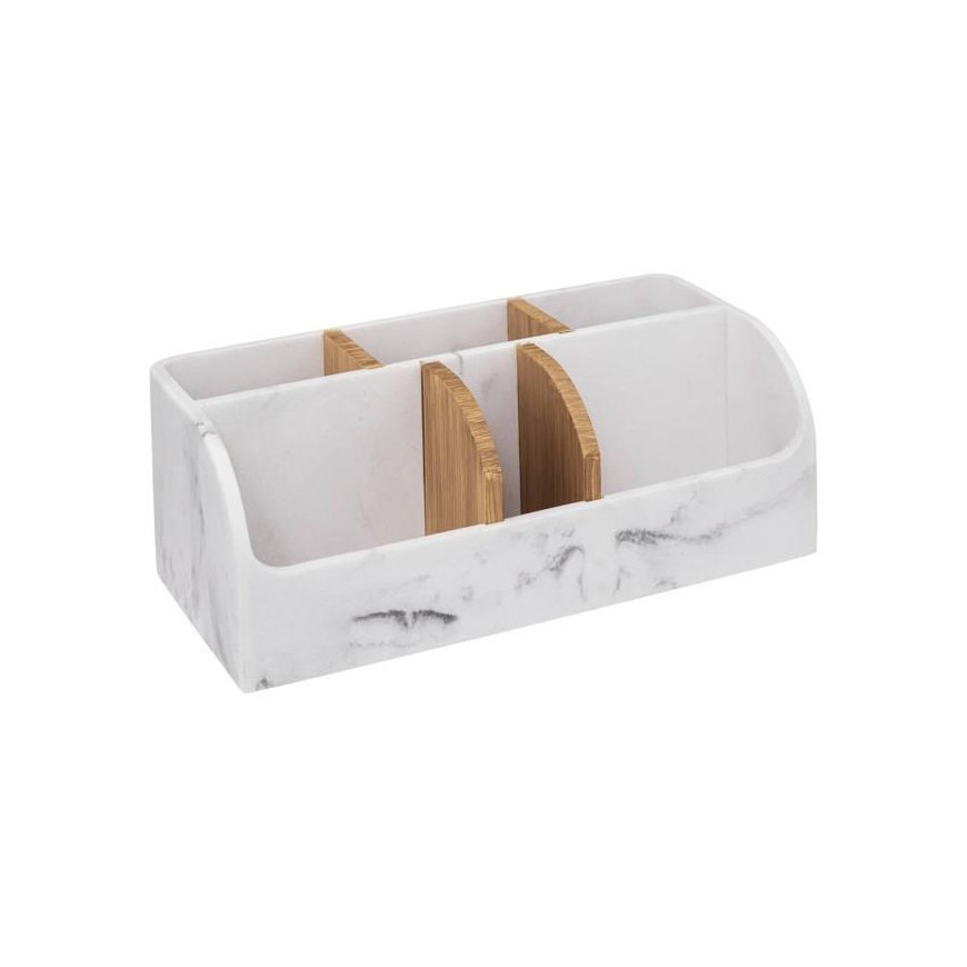 5five Simply Smart LEA Cosmetic Organizer, Marble Pattern