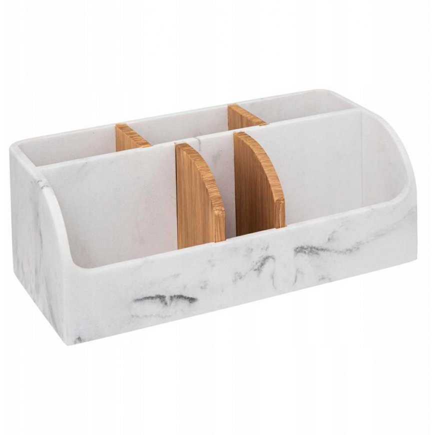 5five Simply Smart LEA Cosmetic Organizer, Marble Pattern – 2