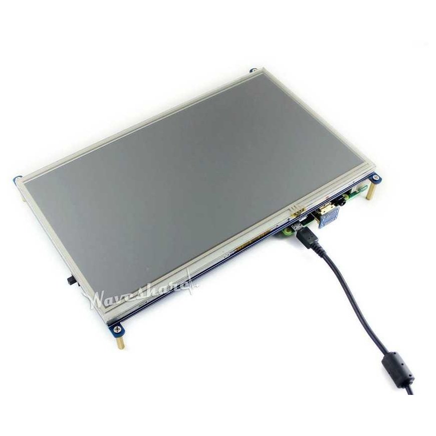 Waveshare resistive touchscreen for Raspberry Pi microcomputer - LCD TFT 10.1 – 2
