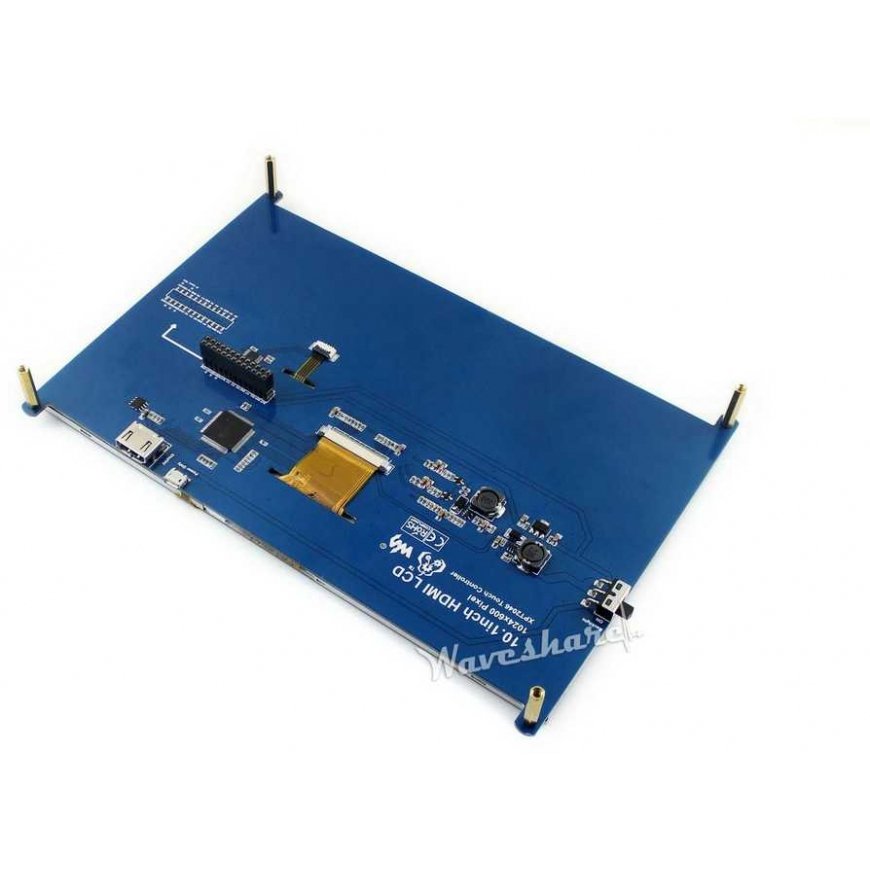 Waveshare resistive touchscreen for Raspberry Pi microcomputer - LCD TFT 10.1 – 4