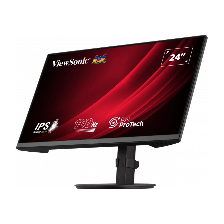Viewsonic Display VG2408A PC lamekuvar 61 cm (24") 1920 x 1080 pikslit Full HD LED Must – 3