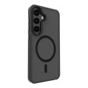 Evelatus Samsung Galaxy S25 Hybird Case With Magnetic PC+TPU Bla Evelatus Samsung Galaxy S25 Hybird Case With Magnetic PC+TPU Bla