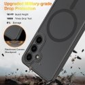 Evelatus Samsung Galaxy S25 Hibridinis dėklas su magnetiniu PC+T Evelatus Samsung Galaxy S25 Hibridinis dėklas su magnetiniu PC+T