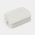 Brabantia Make & Take Lunch container 1.1 L Plastic Light grey 1 pc(s) Brabantia Make & Take Lunch container 1.1 L Plastic Light grey 1 pc(s)