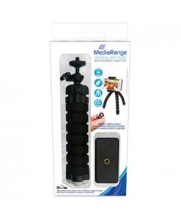 MediaRange MRMA205 tripod Mobile phone 3 leg(s) Black
