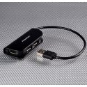 Axagon HUE-X4B keskitin USB 2.0 480 Mbit/s musta Axagon HUE-X4B keskitin USB 2.0 480 Mbit/s musta