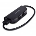 Axagon HUE-X4B sąsajos šakotuvas USB 2.0 480 Mbit/ai Juoda Axagon HUE-X4B sąsajos šakotuvas USB 2.0 480 Mbit/ai Juoda