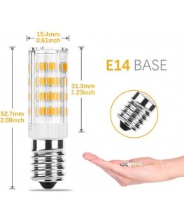 Visional LED Filament bulb E14, C35T, 4W, 520lm, 3000K, 360°
