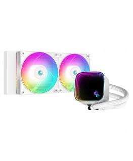 DeepCool LS520 SE WH Procesorius Universalusis skystinis aušintuvas 12 cm Balta 1 vnt