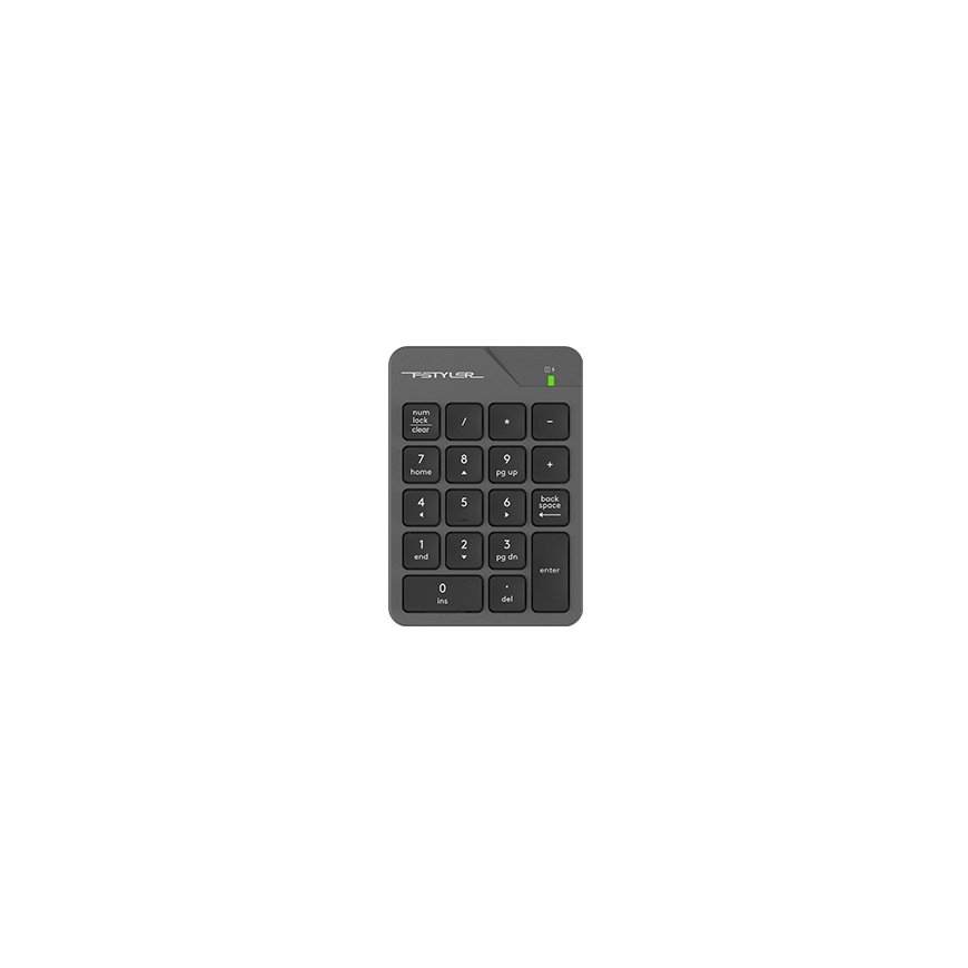 A4Tech Fstyler FGK21C numbritega klahvistik Universaalne USB Must, Hall