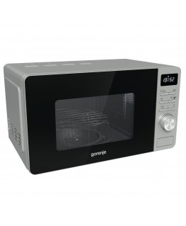 Gorenje MO20A4X musta, Metallinen Grillimikroaaltouuni Hellan yläpuolelle 20 L 800 W