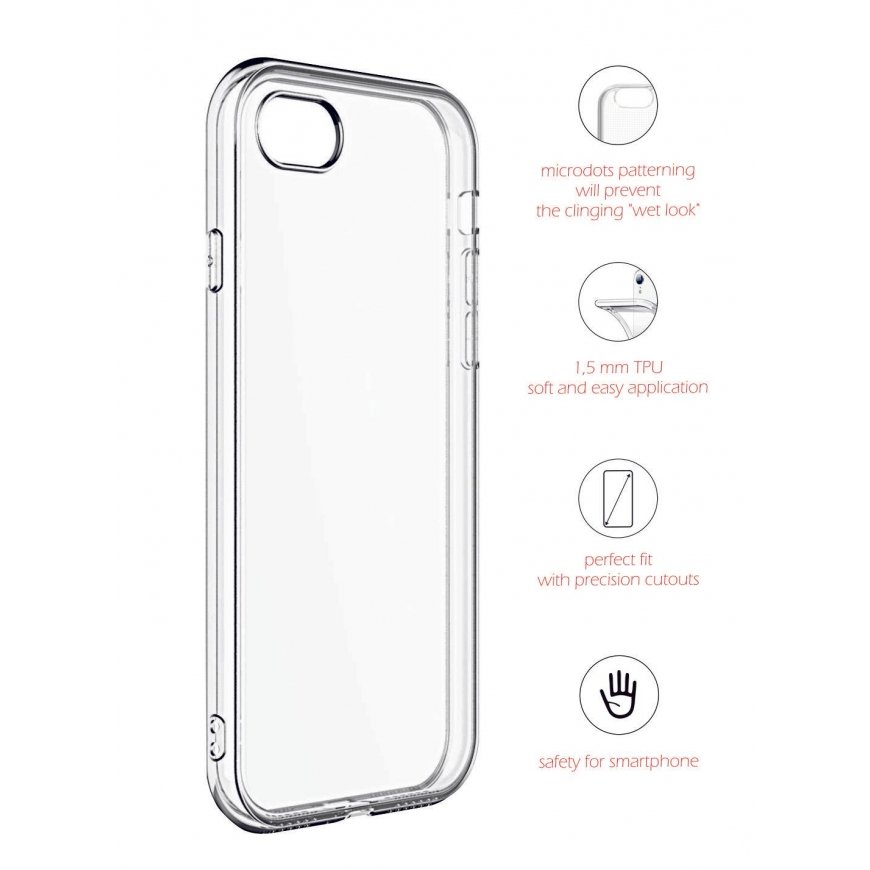 Swissten Clear Jelly Case for Apple