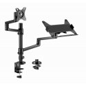 Gembird MA-DA-04 monitor mount / stand 81.3 cm (32") Desk Black Gembird MA-DA-04 monitor mount / stand 81.3 cm (32") Desk Black