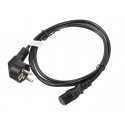 Lanberg CA-C13C-10CC-0018-BK maitinimo kabelis Juoda 1,8 m C13 šakotuvas CEE7/7 Lanberg CA-C13C-10CC-0018-BK maitinimo kabelis Juoda 1,8 m C13 šakotuvas CEE7/7