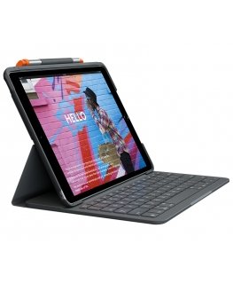 Logitech 920-009476 mobiilseadme klaviatuur QWERTZ Šveitsi Bluetooth Grafiit
