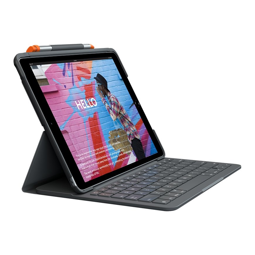 Logitech 920-009476 mobilo ierīču klaviatūra QWERTZ