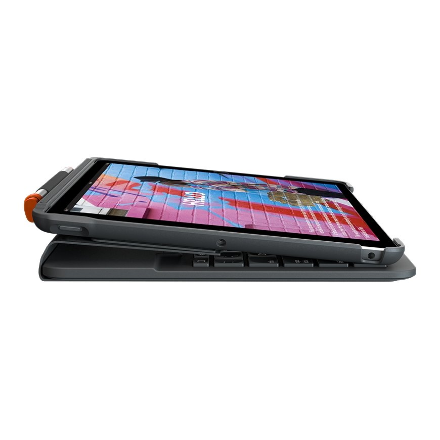 Logitech 920-009476 mobilo ierīču klaviatūra QWERTZ Swiss Bluetooth sistēma Grafīts – 4