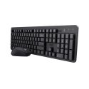Trust Ody II keyboard Mouse included Office RF Wireless QWERTY Nordic Black