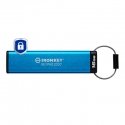Kingston Technology IronKey Keypad 200 USB-välkmälu 16 GB USB tüüp-C 3.2 Gen 1 (3.1 Gen 1) Sinine Kingston Technology IronKey Keypad 200 USB-välkmälu 16 GB USB tüüp-C 3.2 Gen 1 (3.1 Gen 1) Sinine