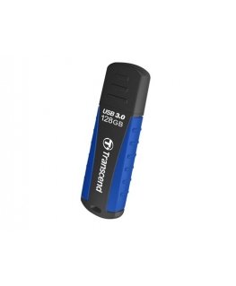 Transcend JetFlash 810 USB флеш накопитель 128 GB USB тип-A 3.2 Gen 1 (3.1 Gen 1) Черный, Синий