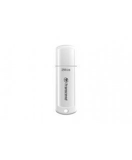 Transcend JetFlash 730 USB-muisti 256 GB USB A-tyyppi 3.2 Gen 1 (3.1 Gen 1) Valkoinen