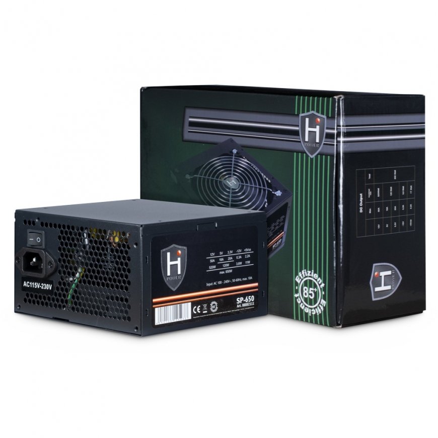Inter-Tech HIPOWER SP-650 barošanas avotu vienība