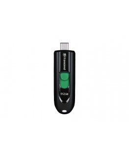 Transcend JetFlash 790 C USB-välkmälu 512 GB USB tüüp-C 3.2 Gen 1 (3.1 Gen 1) Must, Roheline
