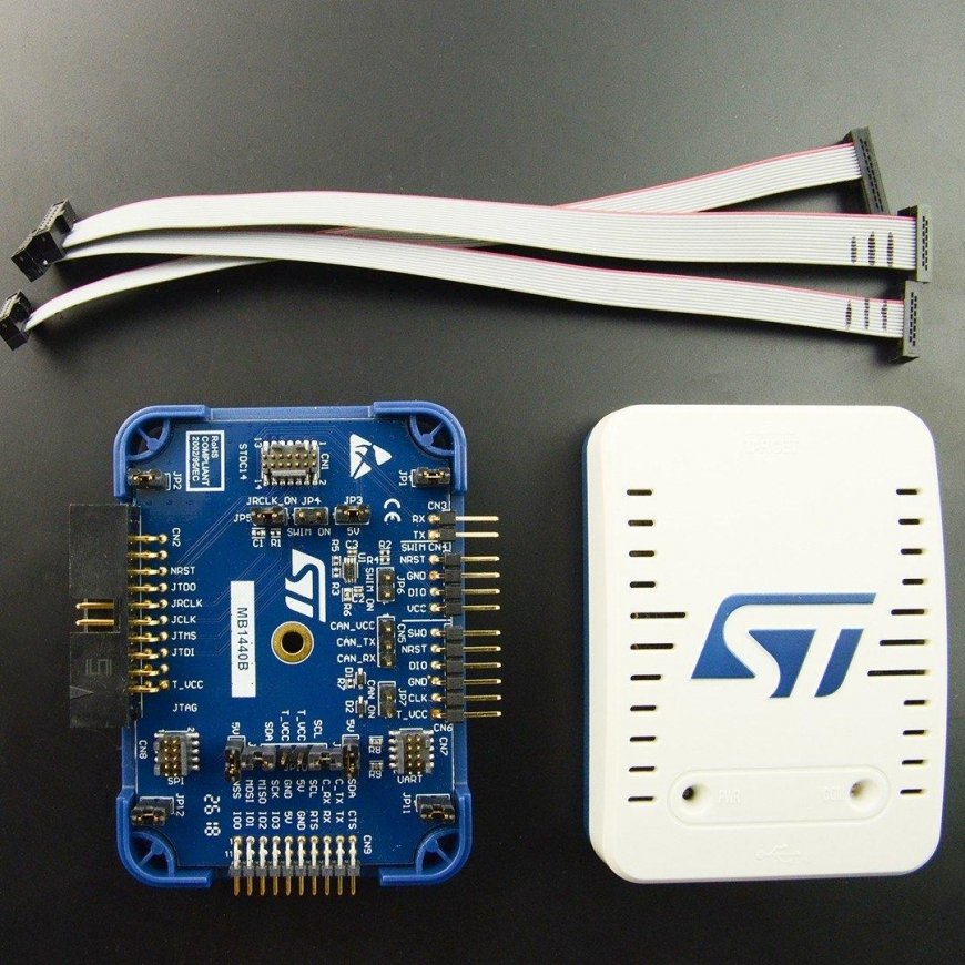 Stmicroelectronics STLINK-V3SET - grandinės derintuvas/programatorius – 2