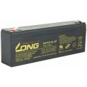 Long ILGA lead acid battery 12V 2.6Ah F1