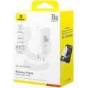 Baseus Wall Charger Palm 30W USB-C QC3.0 PD3.0 with USB-C cable 1m, white Baseus Wall Charger Palm 30W USB-C QC3.0 PD3.0 with USB-C cable 1m, white