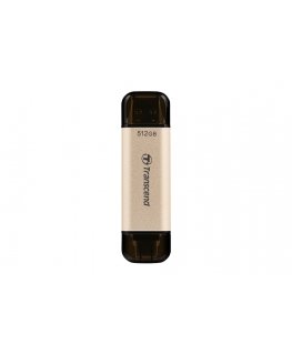Transcend JetFlash 930C USB флеш накопитель 512 GB USB Type-A / USB Type-C 3.2 Gen 1 (3.1 Gen 1) Золото