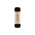 Transcend JetFlash 930C USB flash drive 512 GB USB Type-A / USB Type-C 3.2 Gen 1 (3.1 Gen 1) Gold
