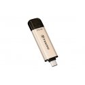 Transcend JetFlash 930C USB flash drive 512 GB USB Type-A / USB Type-C 3.2 Gen 1 (3.1 Gen 1) Gold