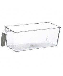 5five Simply Smart Food container for the refrigerator + handle, 30x12x11 cm, transparent