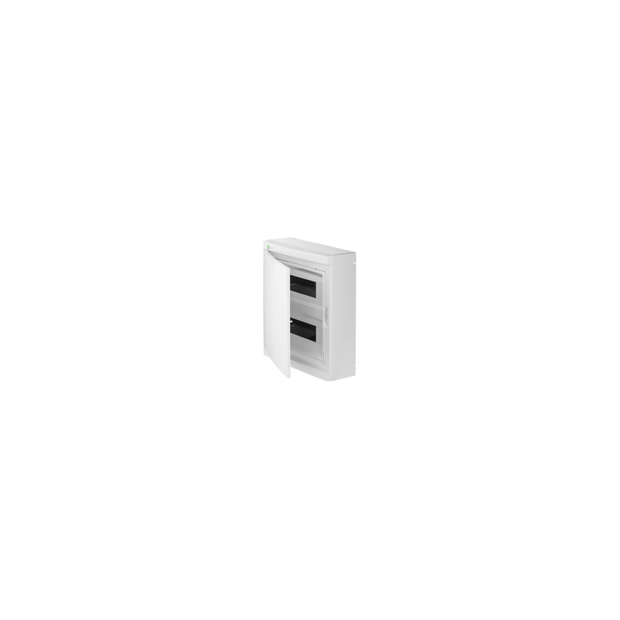 Elektro Plast Nasielsk 2425-00 Elegant modular distribution panel 2x12 surface mounted IP40 N+PE white door 2425-00