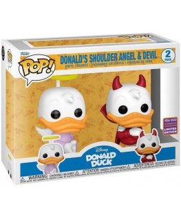 Funko Figure Radio POP Disney: Donald Duck - Donalds Shoulder Angel & Devil (Exclusive)
