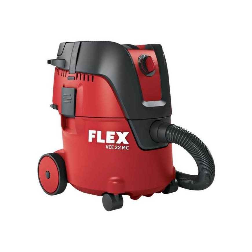 Akumuliatorinis dulkių siurblys FLEX VCE 22 L AC 2x18,0