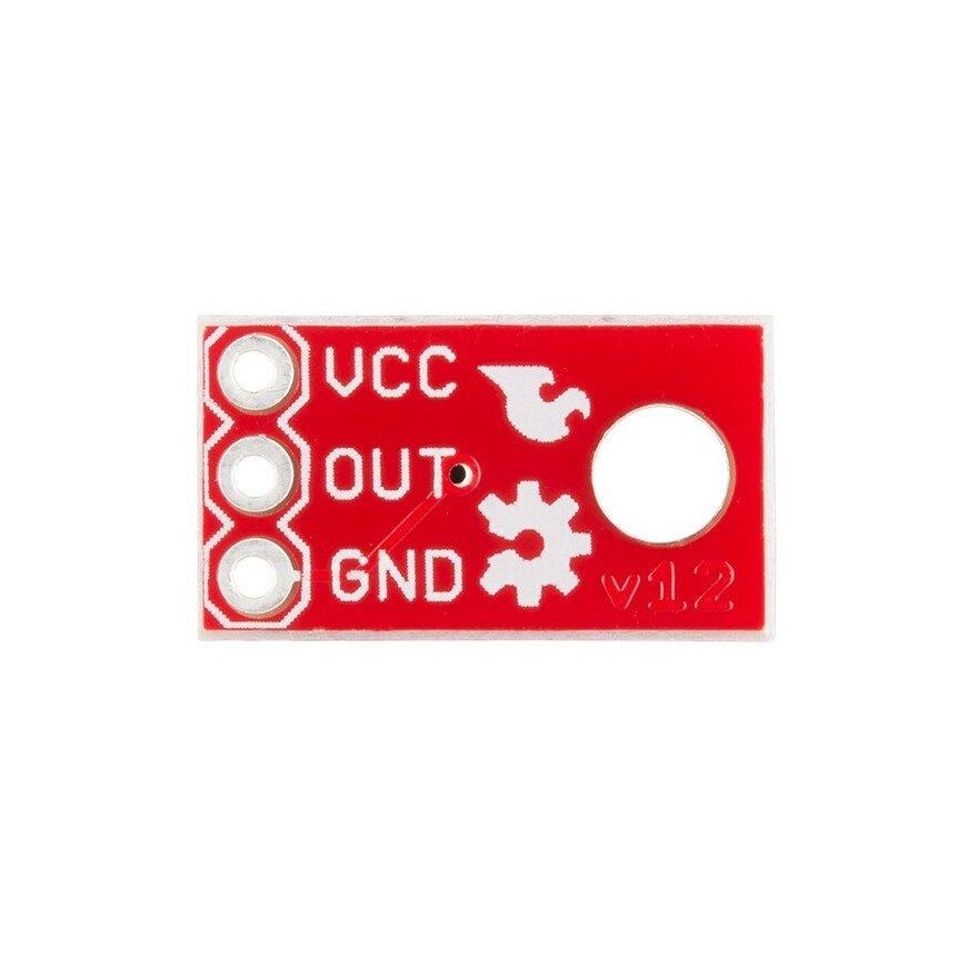 QRE1113, analog reflection sensor, SparkFun ROB-09453 – 3