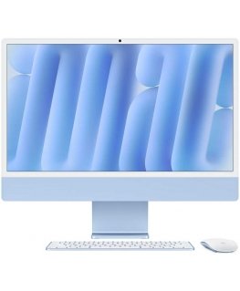 Stationary computer Apple iMac Blau CZ1E5-0001010 - 61cm(24'') M4 8?Core CPU, 8?Core GPU, 16GB RAM, 256GB SSD, Standard glass, M